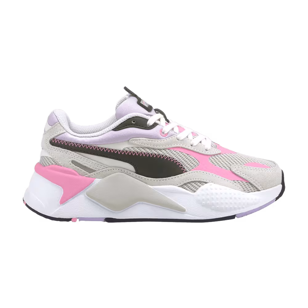 Puma RS-X3 Twill Jr Grey Violet Pink