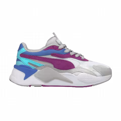 Puma RS-X3 Jr 'Neon Frame - Grey Violet'
