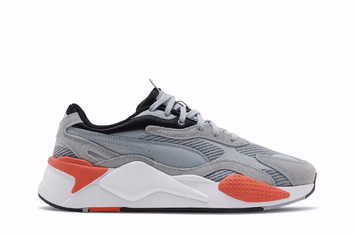 Puma RS-X3 Twill Air Mesh - Quarry, view 2