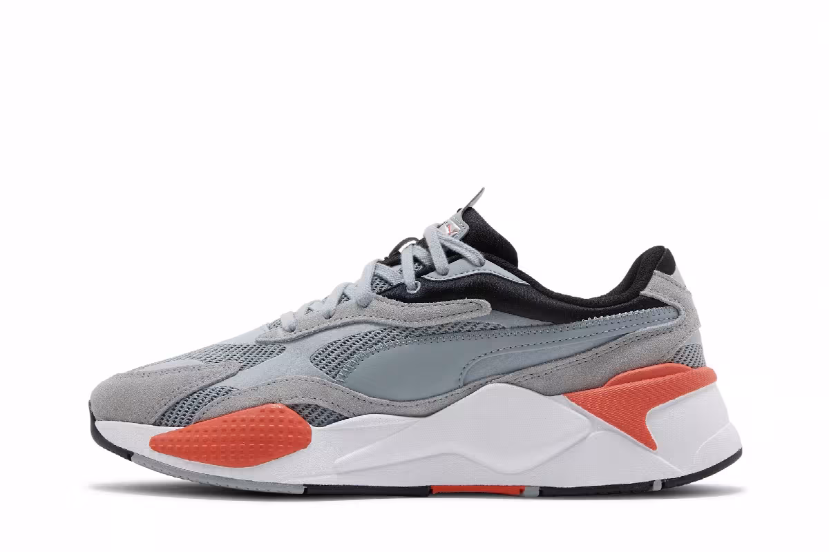 Puma RS-X3 Twill Air Mesh - Quarry, view 4