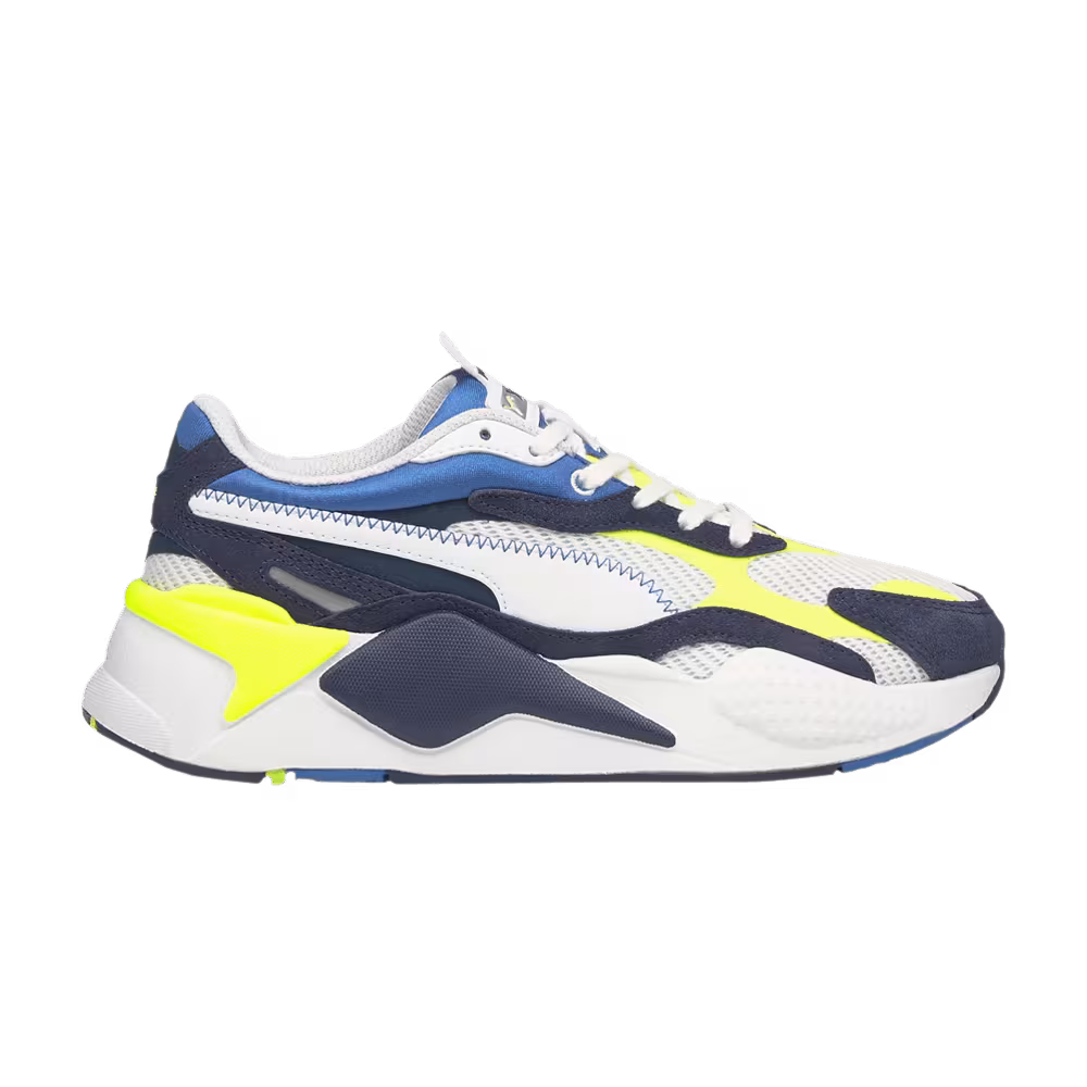 Puma RS-X3 Twill Jr White Peacoat