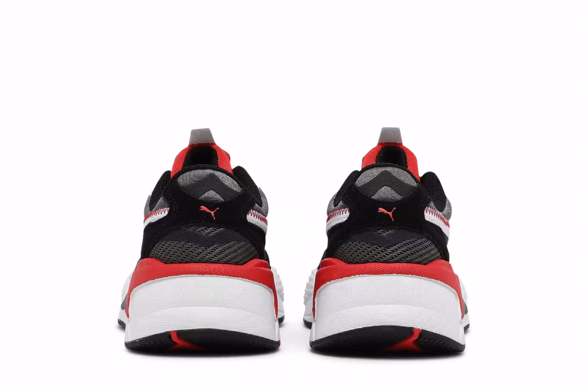 Puma RS-X3 Twill Jr Castlerock Poppy Red, view 7