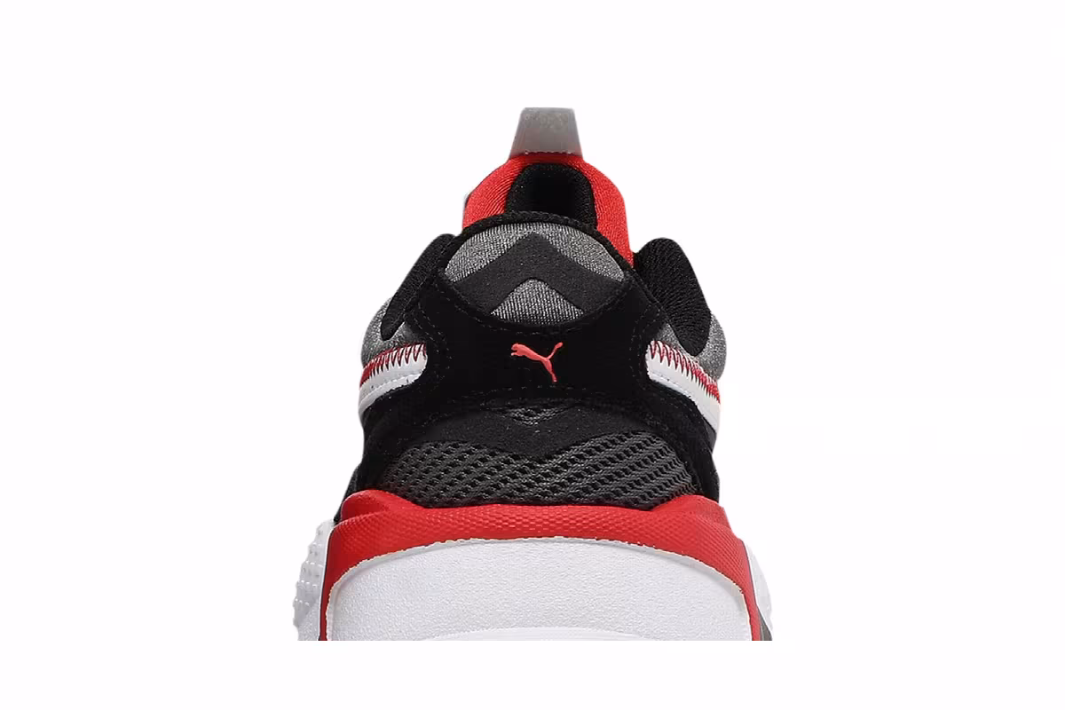 Puma RS-X3 Twill Jr Castlerock Poppy Red, view 8