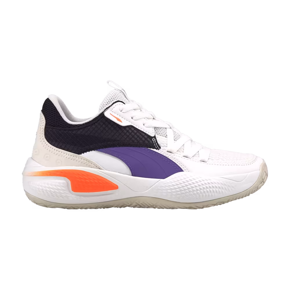 Puma Court Rider I Jr White Prism Violet