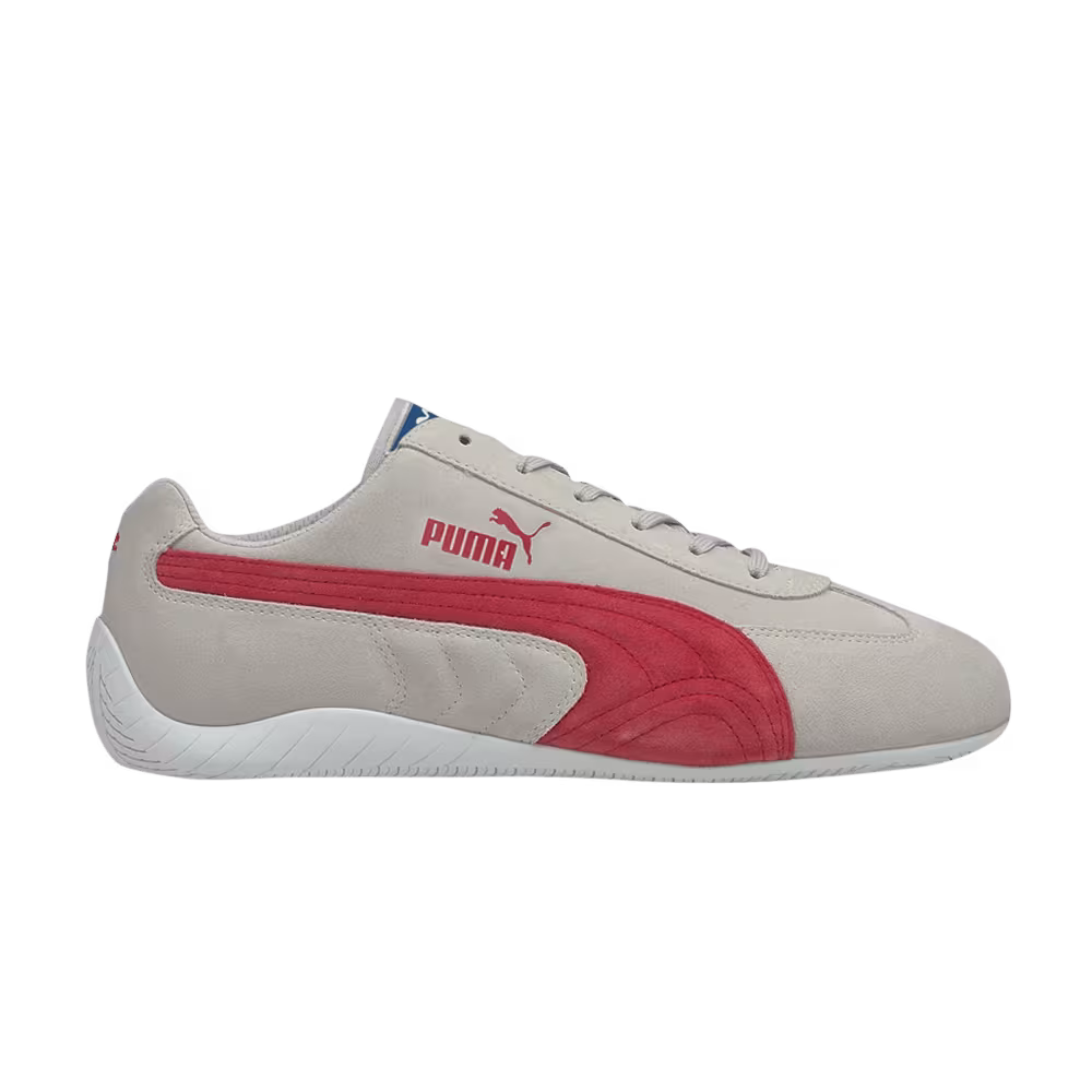 Sparco x Puma Speedcat OG+ Glacier Grey Poppy Red