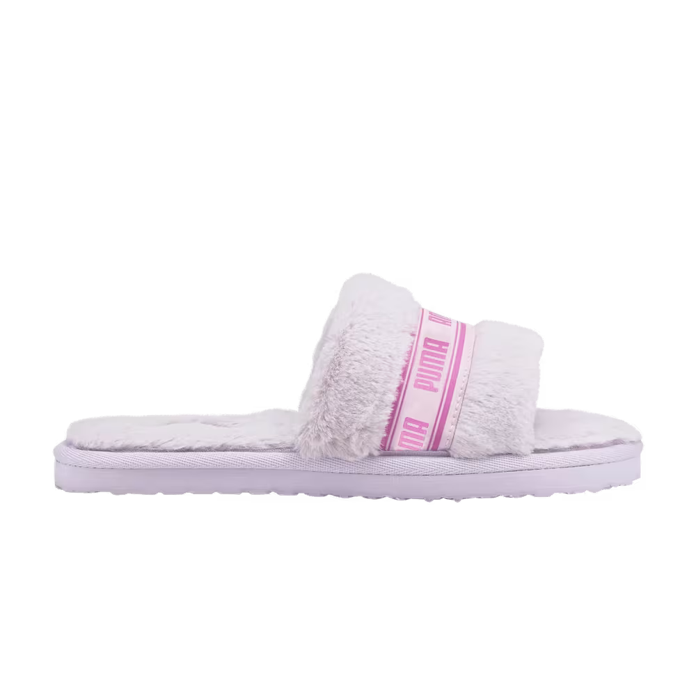 Puma Fluff Slide Jr Lavender Fog
