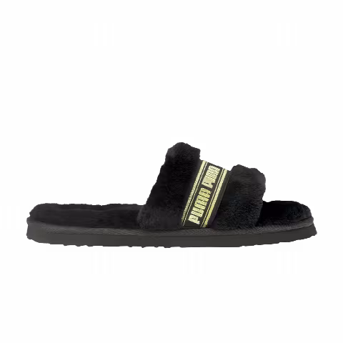 Puma Wmns Fluff Slide 'Black Team Gold'
