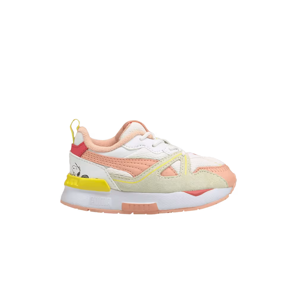 Puma Peanuts x Mirage Mox Infant Snoopy - White Apricot Blush