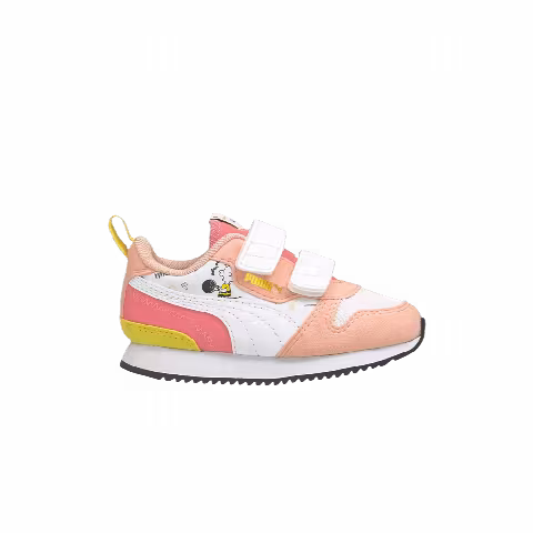 Peanuts x Puma R78 Infant 'Snoopy, Woodstock and Charlie Brown - Apricot Blush'