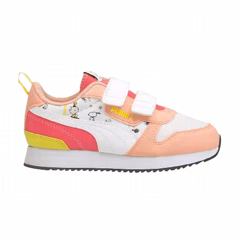 Peanuts x Puma R78 Little Kid 'Snoopy, Woodstock and Charlie Brown - Apricot Blush'