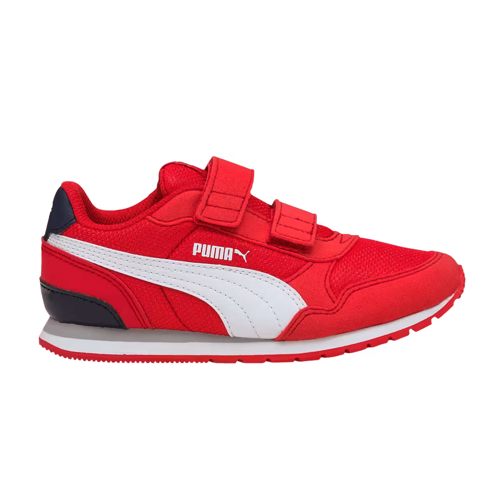 Puma ST Runner V2 Mesh AC Little Kid High Risk Red