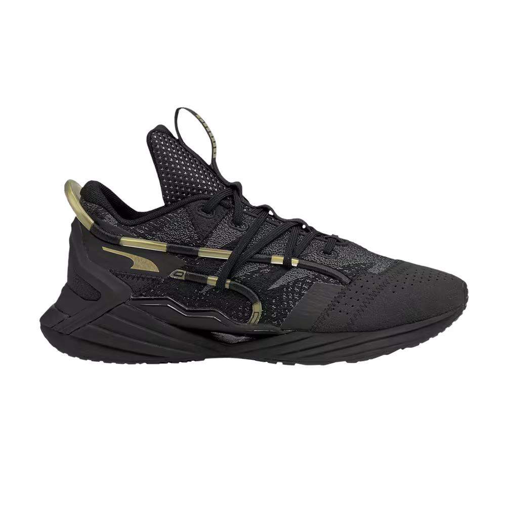 Puma Women's Ultra Triller Black Metallic Gold