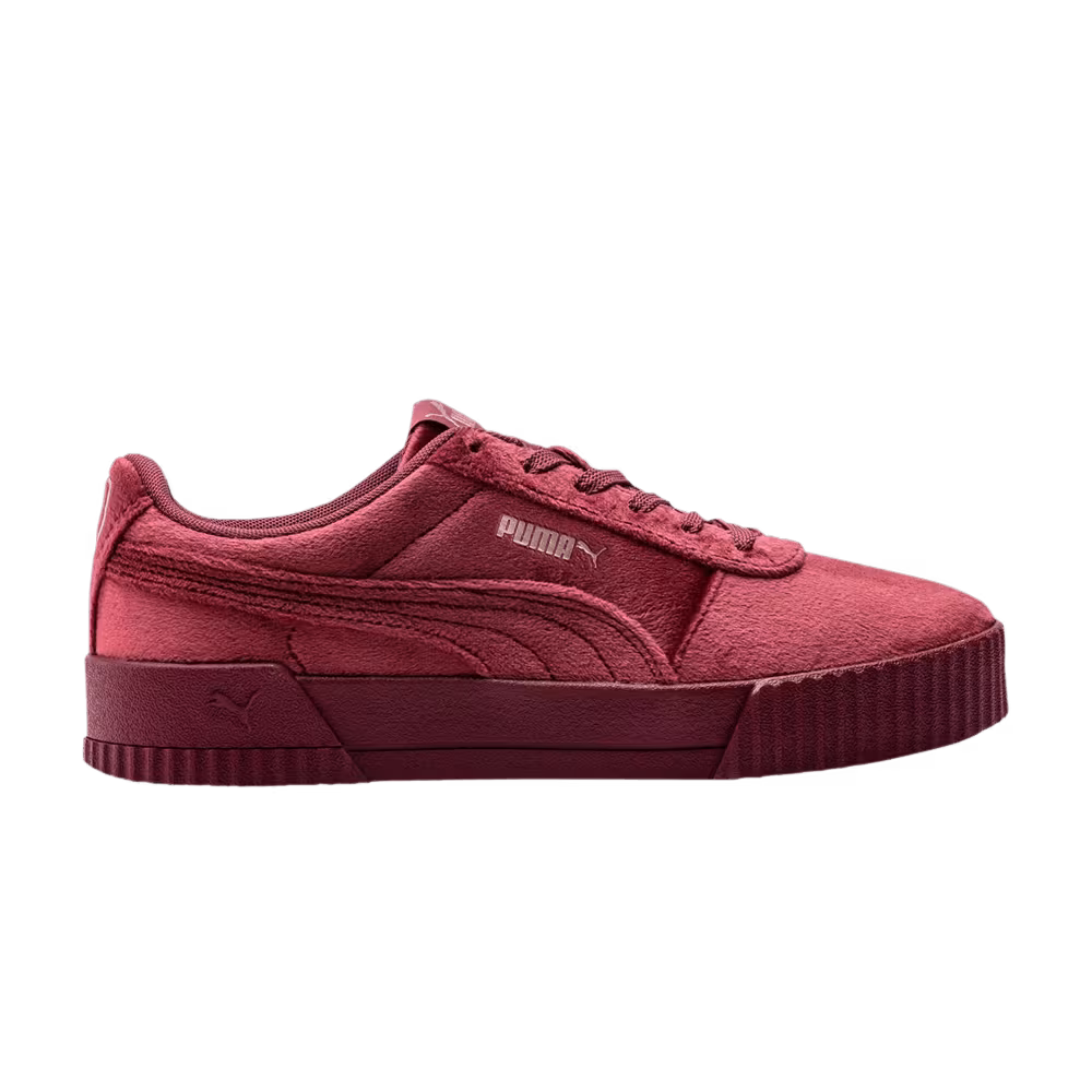 Puma Women's Carina Velvet - Pomegranate Rose Gold