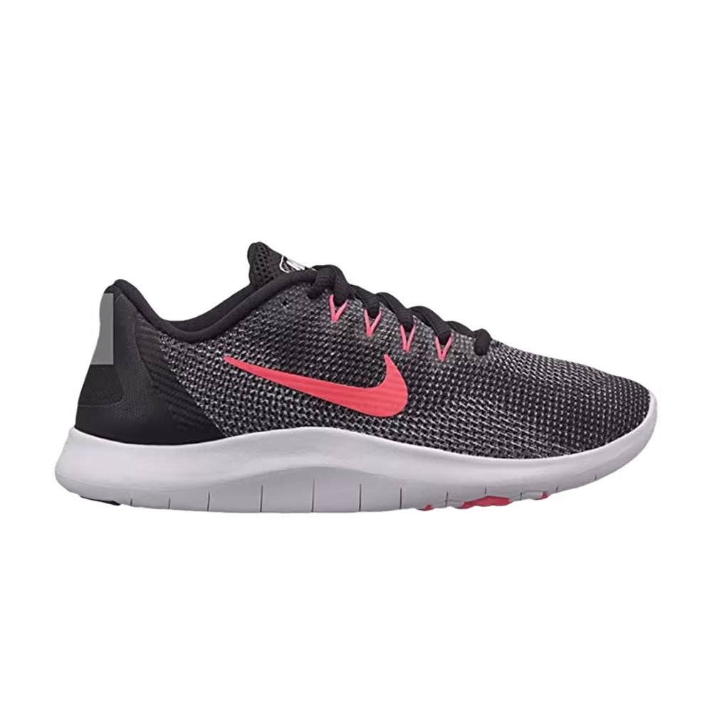 Nike Flex 2018 RN GS Black Racer Pink