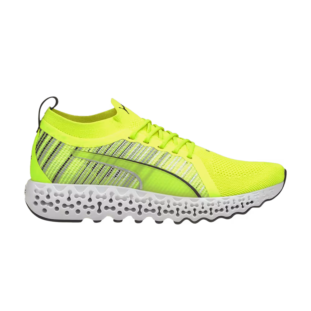 Puma Calibrate Runner Transit Yellow Alert