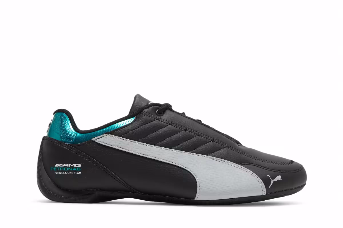 Mercedes-AMG Petronas Motorsport x Puma Future Kart Cat Black Mercedes Silver, view 2