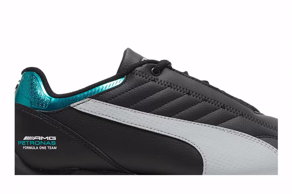 Mercedes-AMG Petronas Motorsport x Puma Future Kart Cat Black Mercedes Silver, view 3