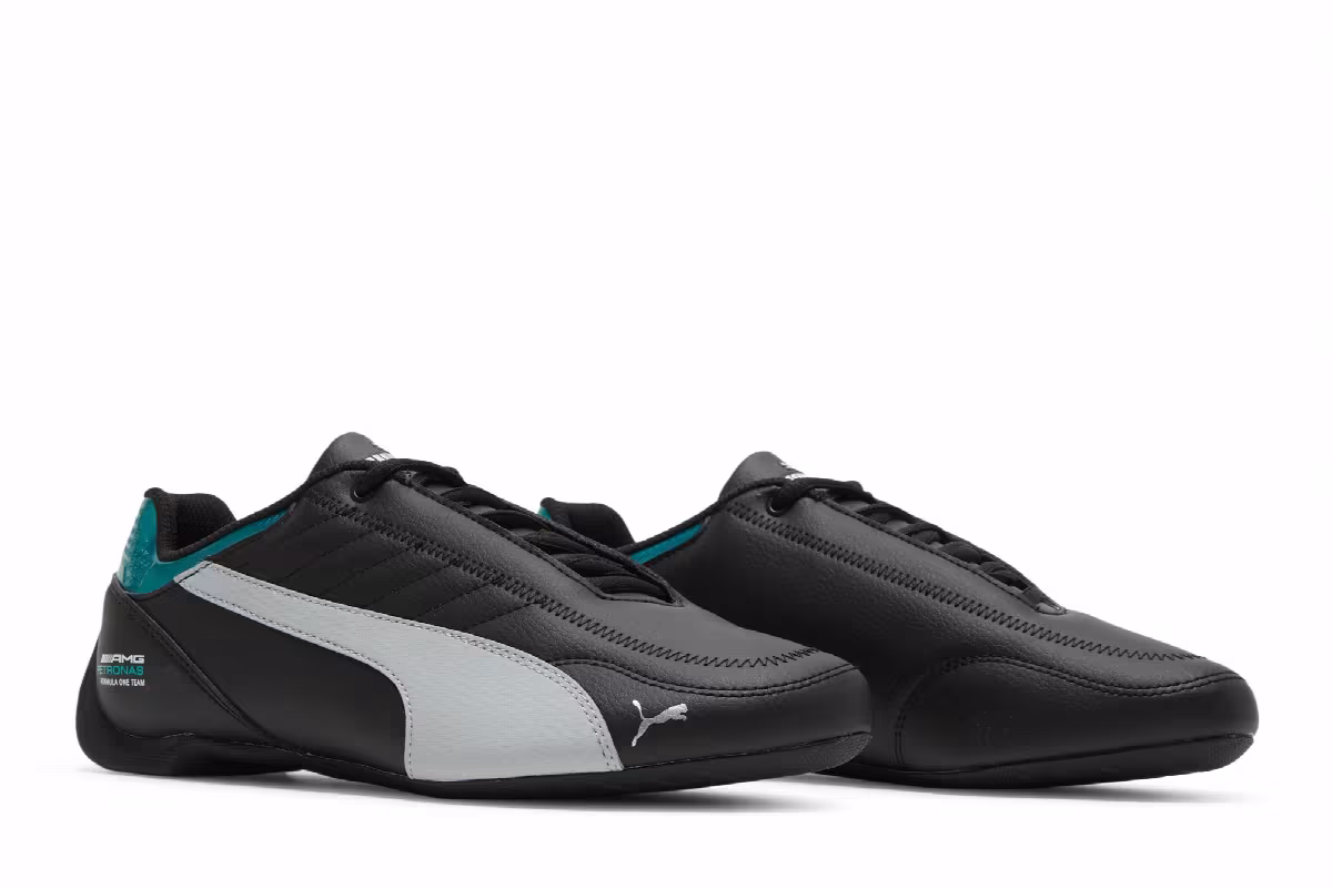 Mercedes-AMG Petronas Motorsport x Puma Future Kart Cat Black Mercedes Silver, view 9