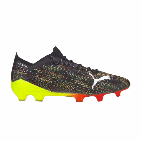 Puma Ultra 1.2 FG AG 'Black Yellow Alert'