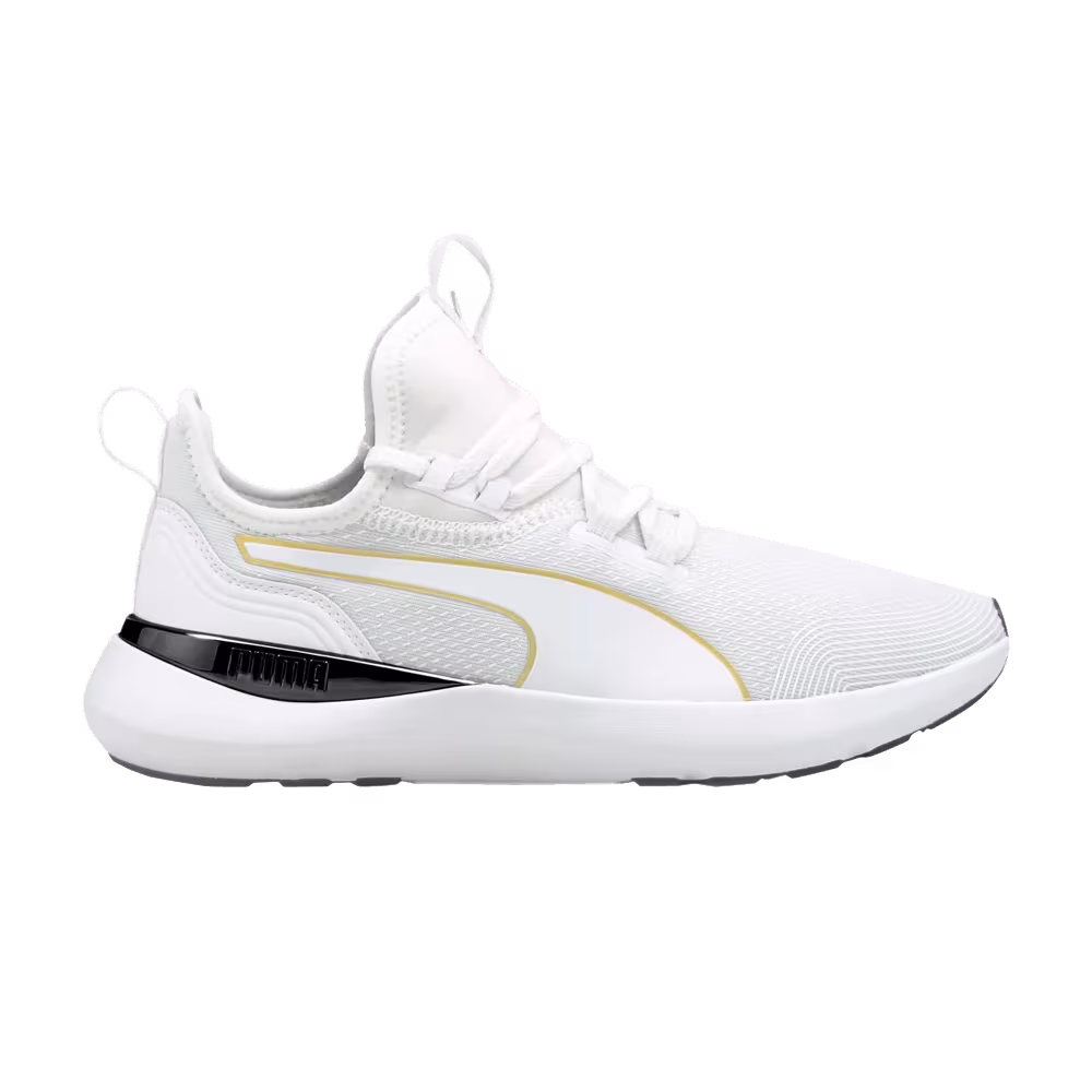 Puma Women's Pure XT Moto White Team Gold