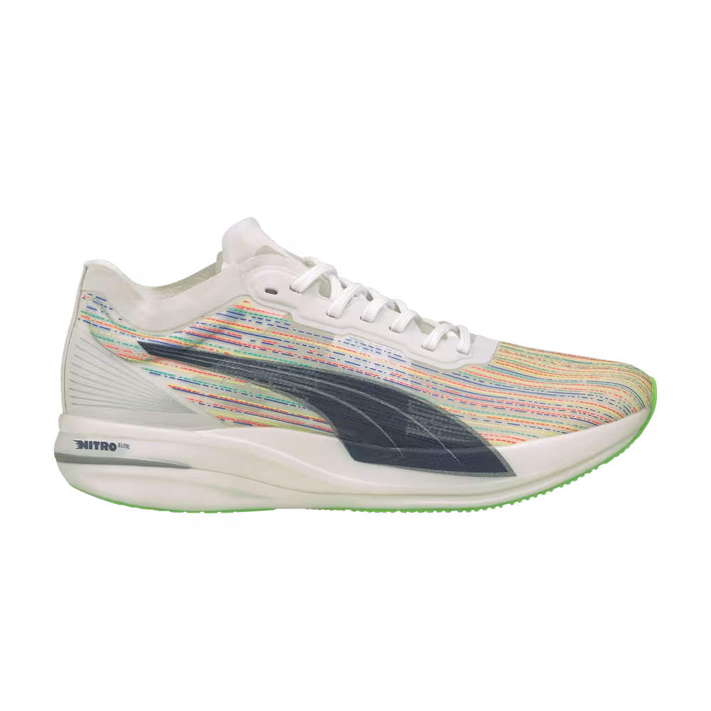 Puma Deviate Nitro Elite Racer SP White Green Glare