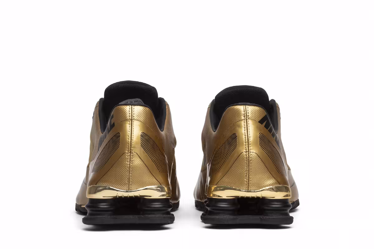 Nike Shox Superfly R4 Metallic Gold Sample, view 7