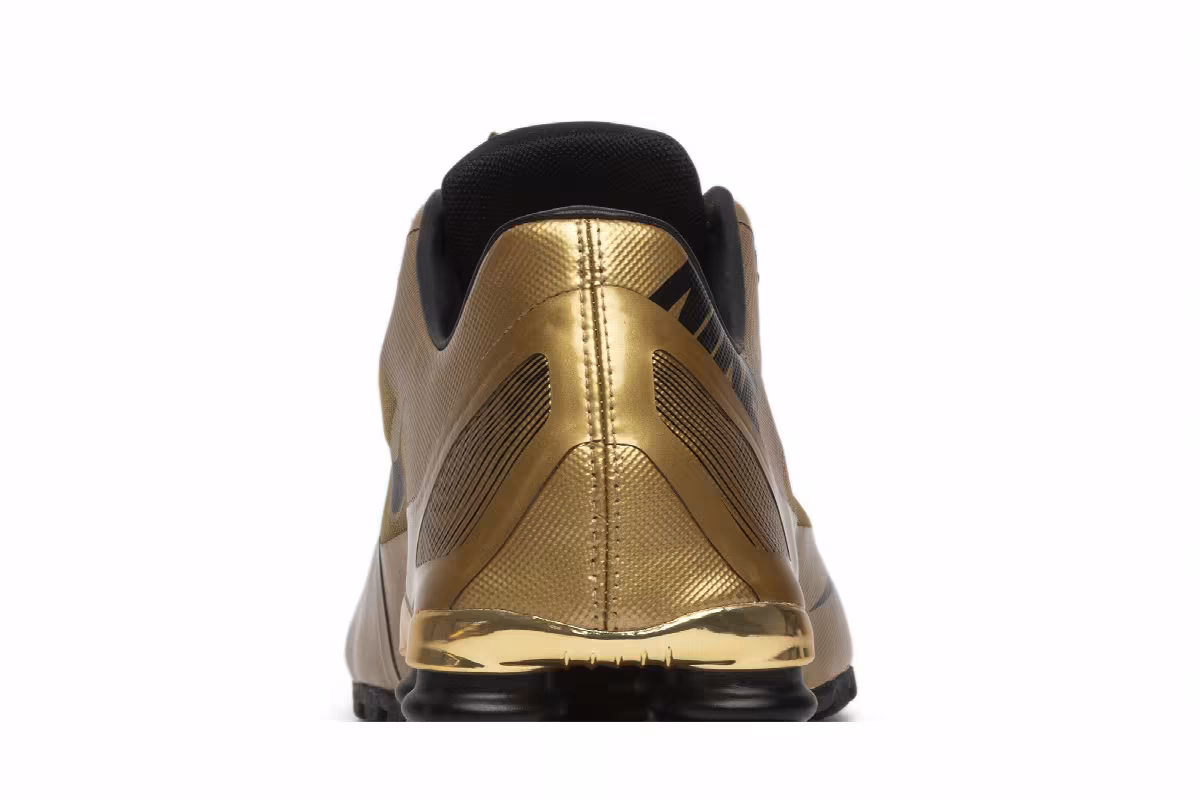 Nike Shox Superfly R4 Metallic Gold Sample, view 8