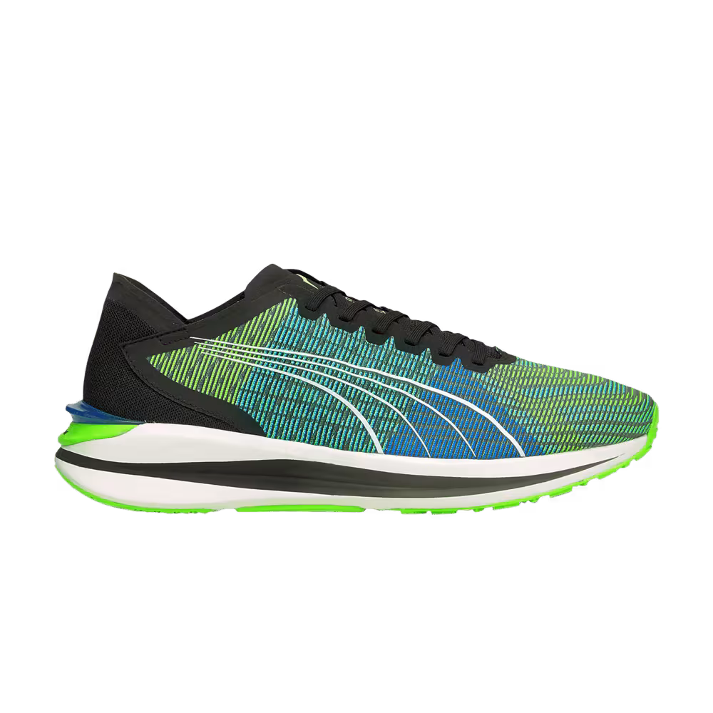 Puma Electrify Nitro Ultra Blue Green Glare