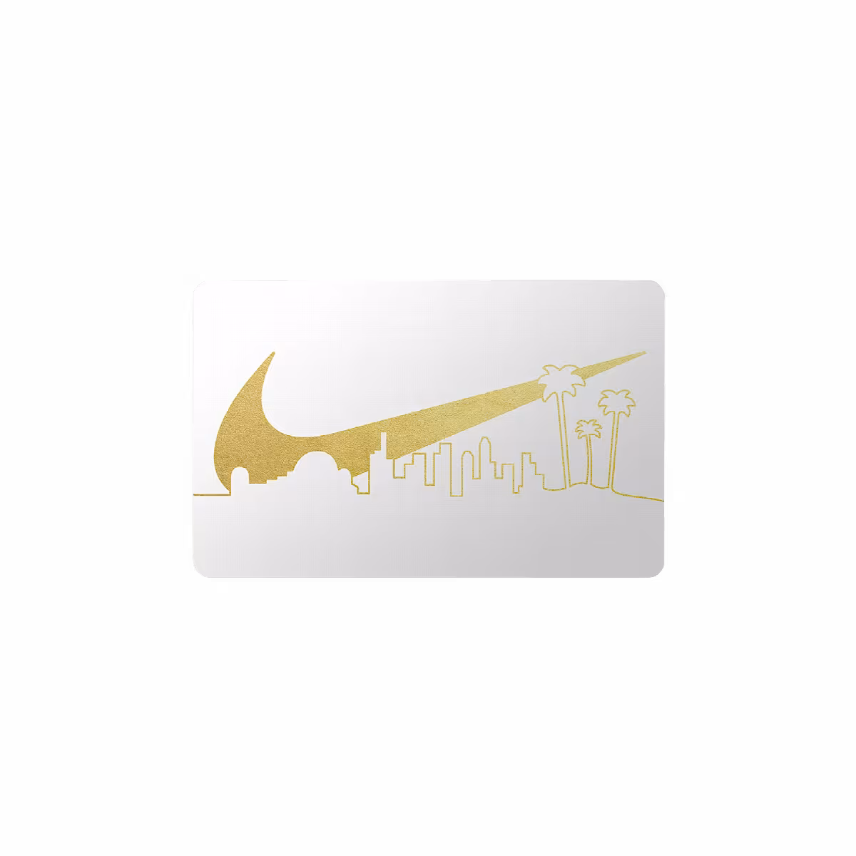 Nike Gift Card Mailed In a Mini Shoebox White