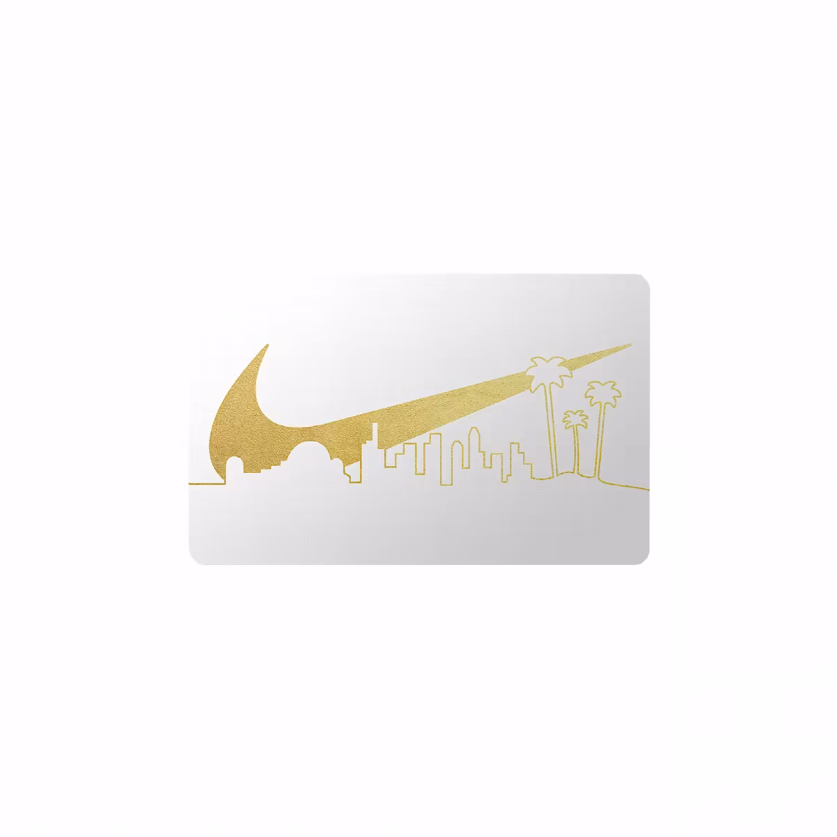 Nike Gift Card Mailed In a Mini Shoebox White, view 2