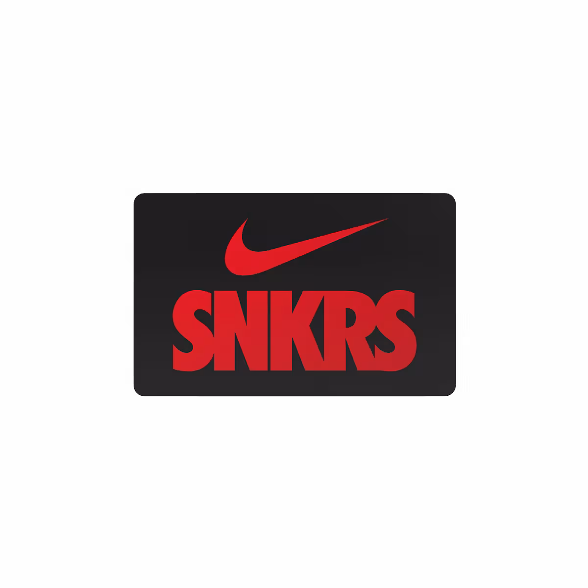 Nike Gift Card Mailed In a Mini Shoebox Black