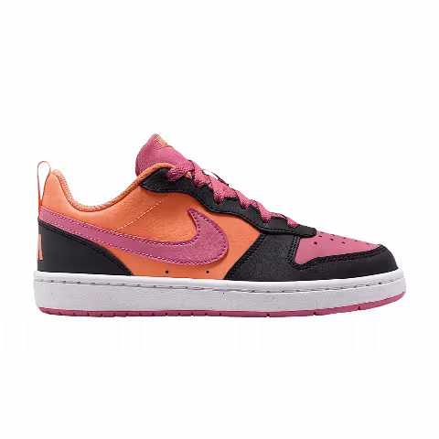 Nike Court Borough Low Recraft GS 'Orange Frost Black Peony Peony'