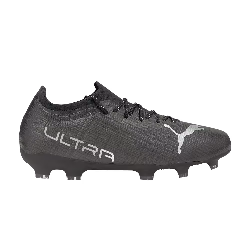 Puma Ultra 2.3 FG AG Jr Black Silver