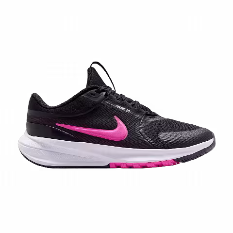 Nike Star Runner 5 GS 'Black Anthracite White Laser Fuchsia'