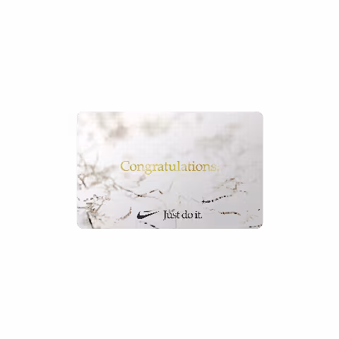 Nike Digital Gift Card Emailed In Approximately 2 Hours Or Less 'White'
