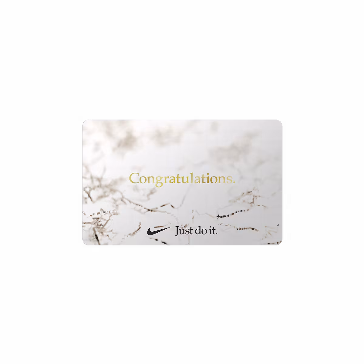 Nike Digital Gift Card Emailed In Approximately 2 Hours Or Less White