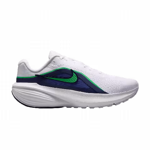 Nike Downshifter 14 Road (Wide) 'White Midnight Navy Summit White Green Spark'