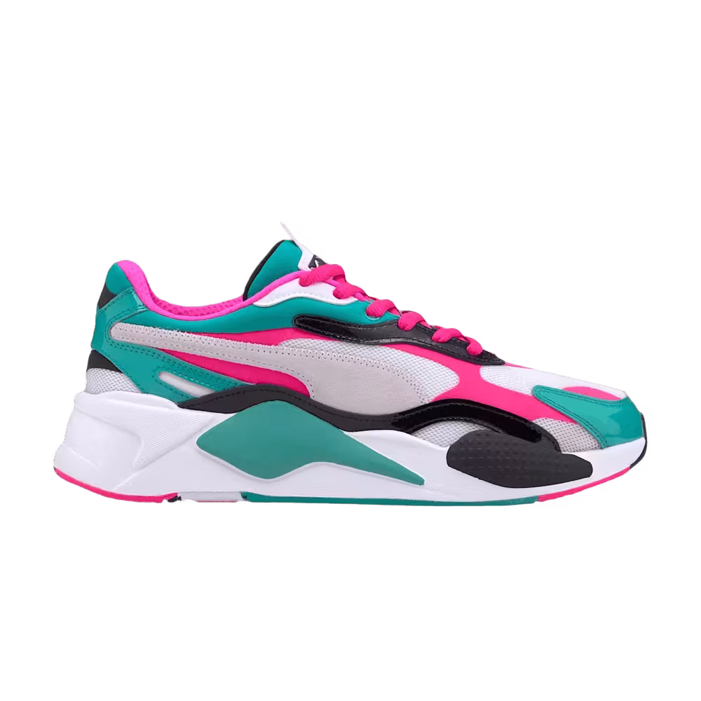 Puma RS-X3 Plastic Pack - Green Fluo Pink