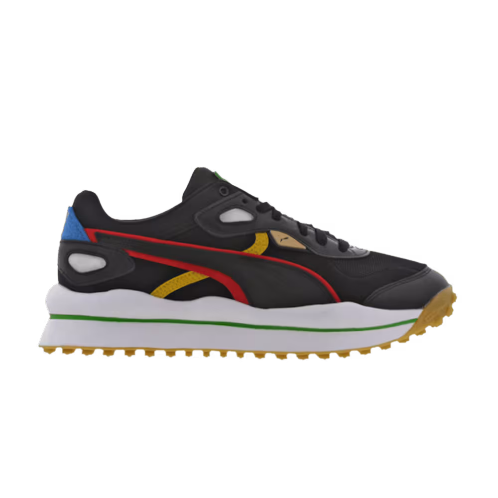 Puma Street Rider Unity Black High Risk Red