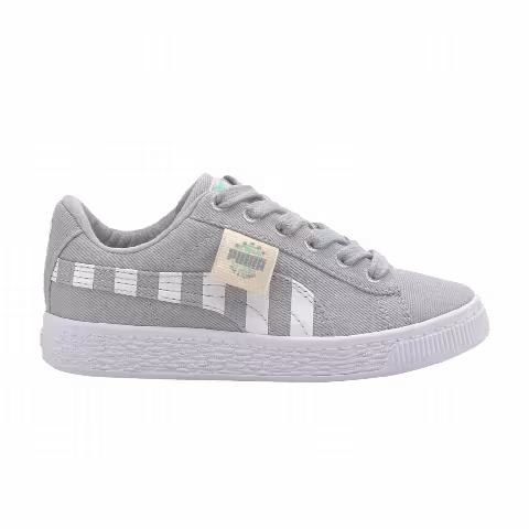 Puma Basket Canvas Little Kids 'TIme 4 Change - High Rise'