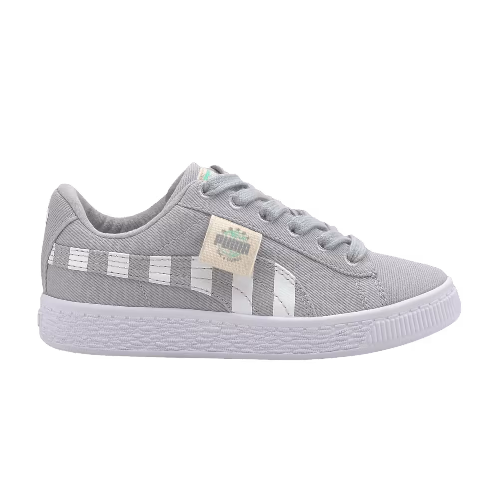 Puma Basket Canvas Little Kids TIme 4 Change - High Rise