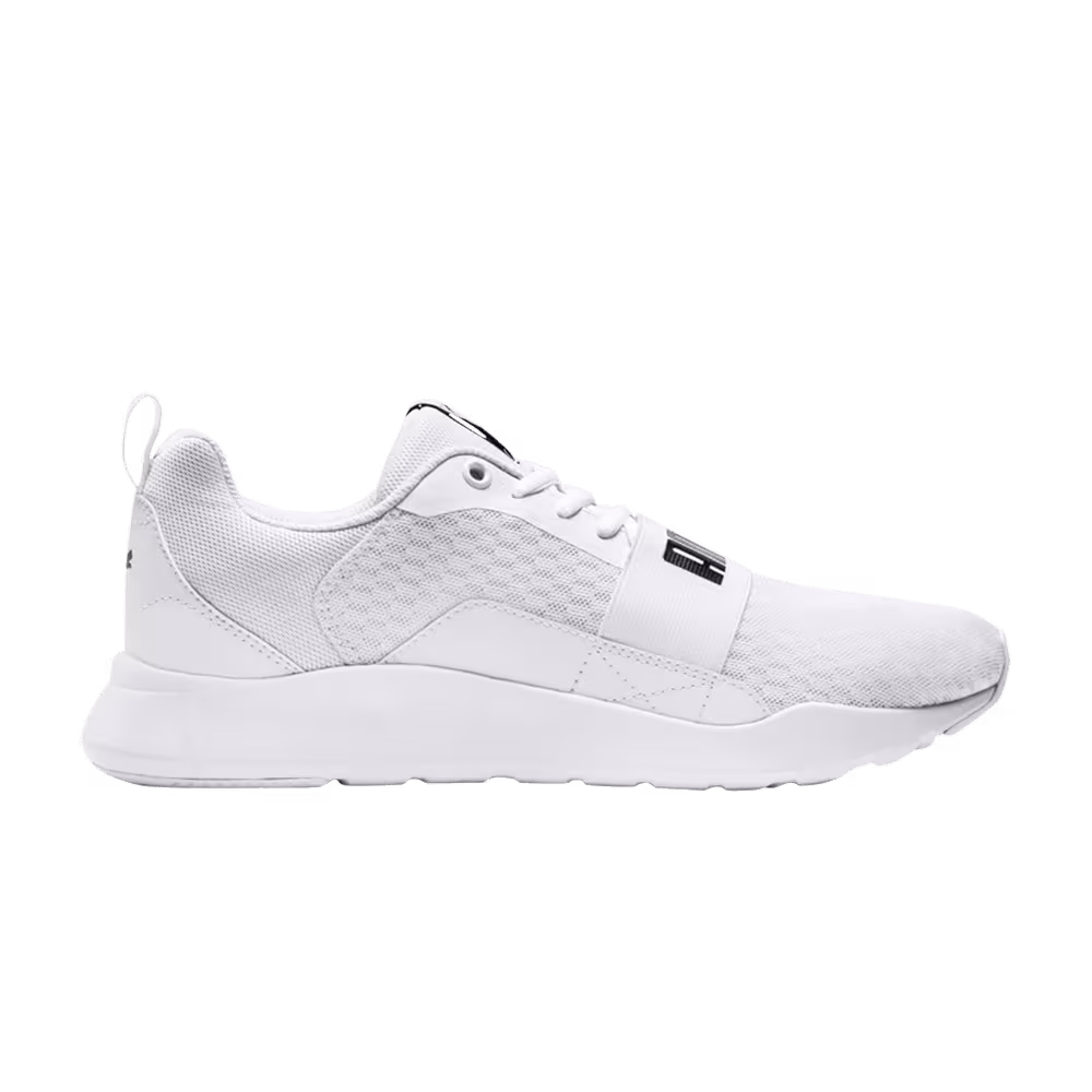 Puma Wired Lace Up White Black
