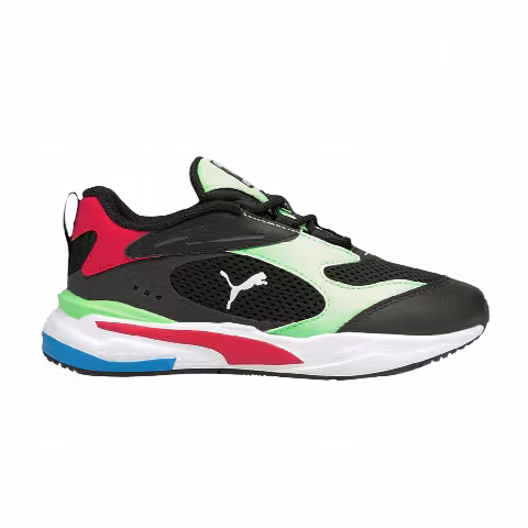 Puma RS-Fast Little Kid 'Black Elektro Green'