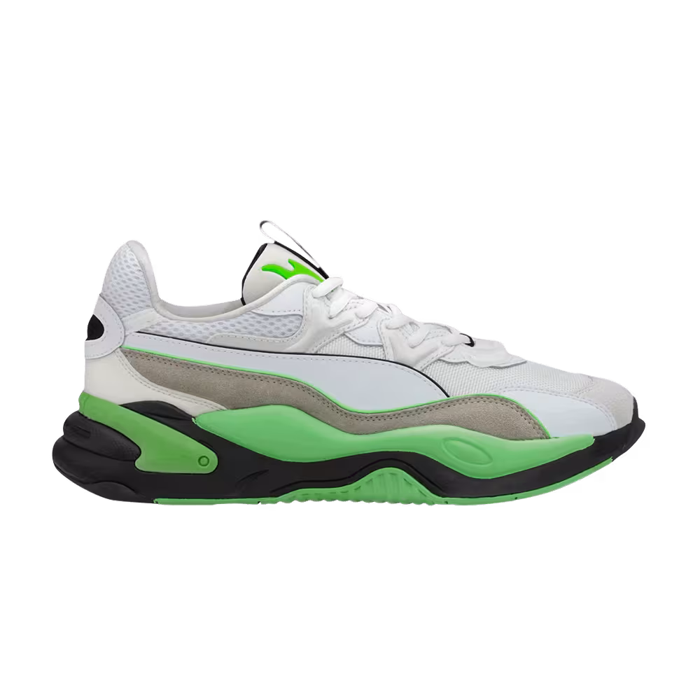 Puma RS-2K Messaging - White Elektro Green