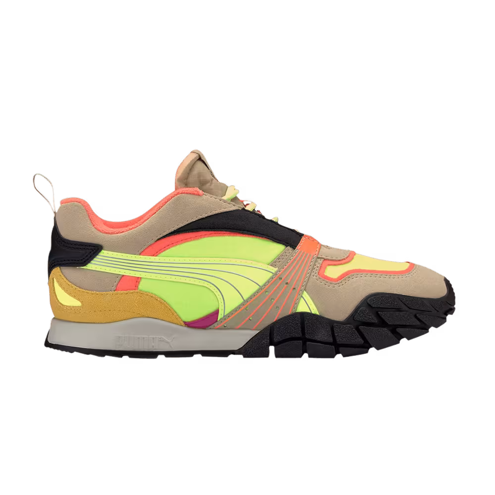Puma Women's Kyron Bonfires Fizzy Yellow Khaki