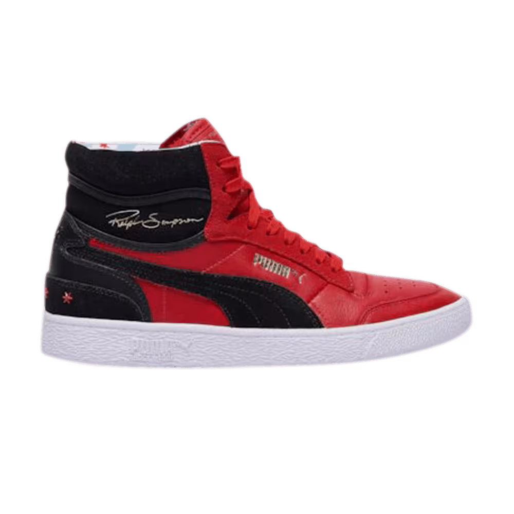 Puma Ralph Sampson Mid Hi Risk Red