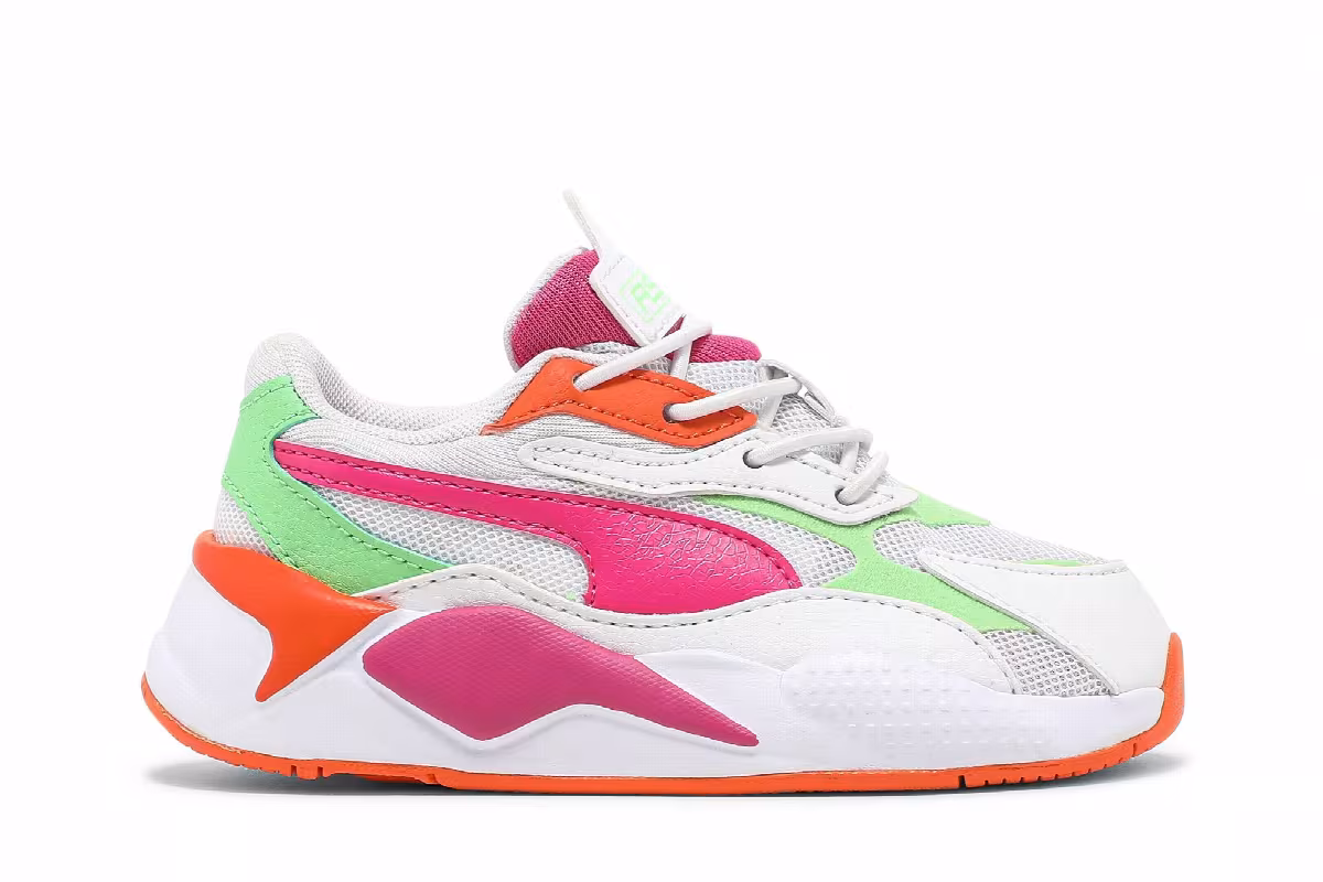 Puma RS-X3 Crazy Infant White Multi-Color, view 2
