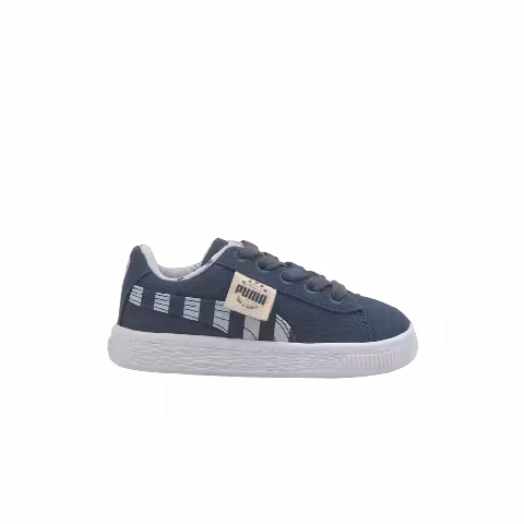 Puma Basket Canvas Infant 'Time 4 Change - Dark Denim'