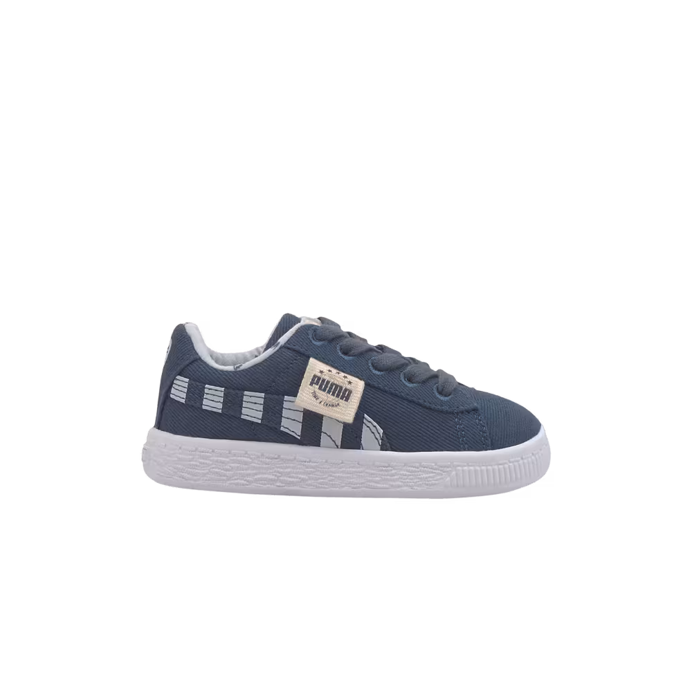 Puma Basket Canvas Infant Time 4 Change - Dark Denim