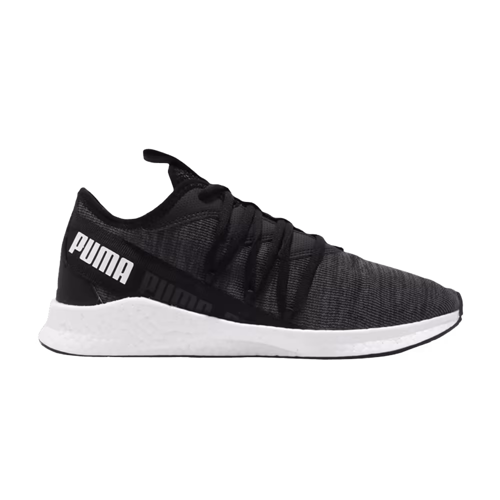 Puma NRGY Star Knit Black White